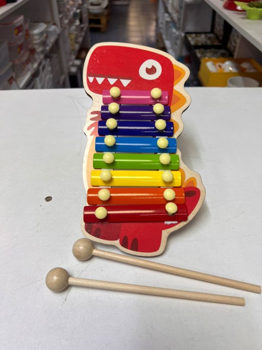 Colourful Wooden Xylophone Toy