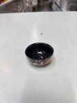 Japanese-style red and white splatter pattern bowl thumbnail 2