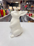 White porcelain rabbit figurine thumbnail 2