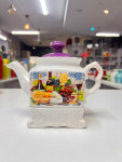 “Cheese & Wine” Series Ceramic Teapot thumbnail