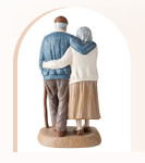 Elderly Figurine Statue/gift thumbnail 2