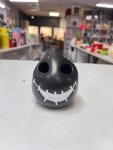 Stitched mouth ceramic pumpkin decoration thumbnail 2