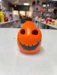 Stitched mouth ceramic pumpkin decoration thumbnail