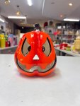 Glossy orange ceramic Jack-o'-lantern thumbnail 2