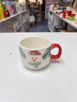 White ceramic holiday mug thumbnail 2