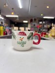 White ceramic holiday mug thumbnail