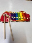 Colourful Wooden Xylophone Toy thumbnail 2