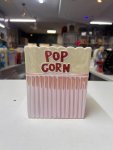 Ceramic Rectangular Container written Pop Corn thumbnail