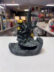Dark, speckled resin decorative showpiece thumbnail 2
