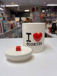 I Love Cookies Ceramic Cookie Jar thumbnail 2