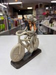 Two Figures Bicycle Decorative Figurine thumbnail 2