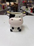Ceramic Cow Planter thumbnail