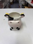 Ceramic Cow Planter thumbnail 2