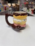 Stacked Donuts Novelty Ceramic Mug thumbnail 2