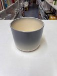 Gray-to-White Gradient Ceramic Planter thumbnail