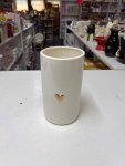 Minimalist Beige Porcelain Utensil Holder