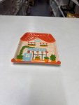 LCW Home Flowers House Ceramic Decorative Plate