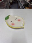 Sleeping Face Ceramic Lemon Trinket Tray thumbnail