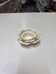 Ceramic Flower-Shaped Tealight Candle Holder
