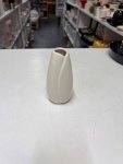 Cream Tulip Folded Ceramic Bud Vase thumbnail