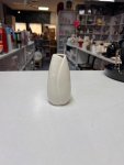 Cream Tulip Folded Ceramic Bud Vase thumbnail 2