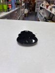 Glossy Black Cloud-Shaped Ceramic Trinket Tray