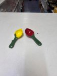 Fruit-Shaped Ceramic Measuring Spoon Set thumbnail 2