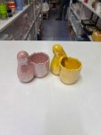 Ceramic Rooster & Hen Figurine Set thumbnail 2