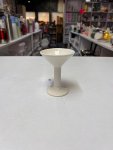 White Ceramic Footed Mini Cup thumbnail 2